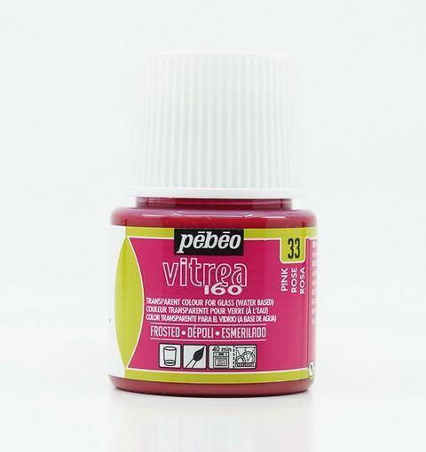Image du produit Pebeo Vitrea 160 Dépoli Rose (Roses, 45 ml)