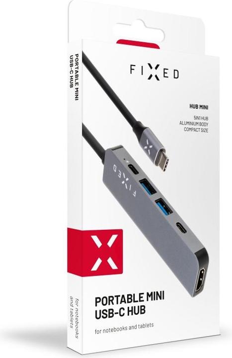 Immagine prodotto Fixed HUB mini (USB-C, 5 porte)