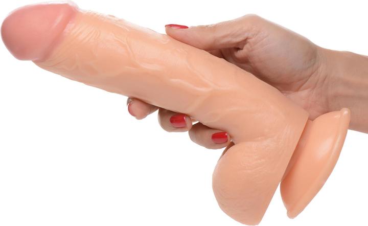 Actual product image Pop Peckers Poppin Dildo 20 cm - Beige