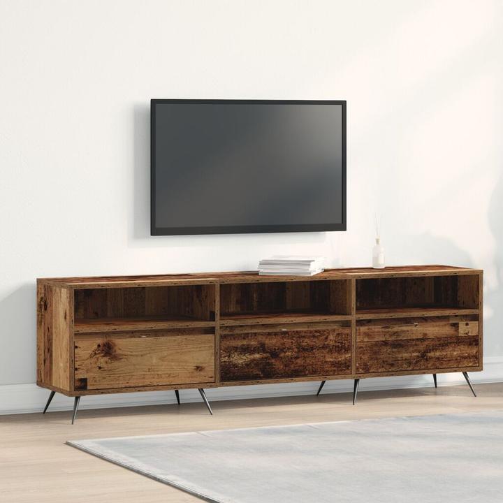 Image du produit vidaXL Armoire TV Vieux bois 150x30x44,5 cm Multiplis (150 x 30 x 44.5 cm)