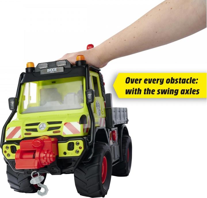 Image du produit Dickie Mercedes Benz Unimog U530 pour les travaux forestiers