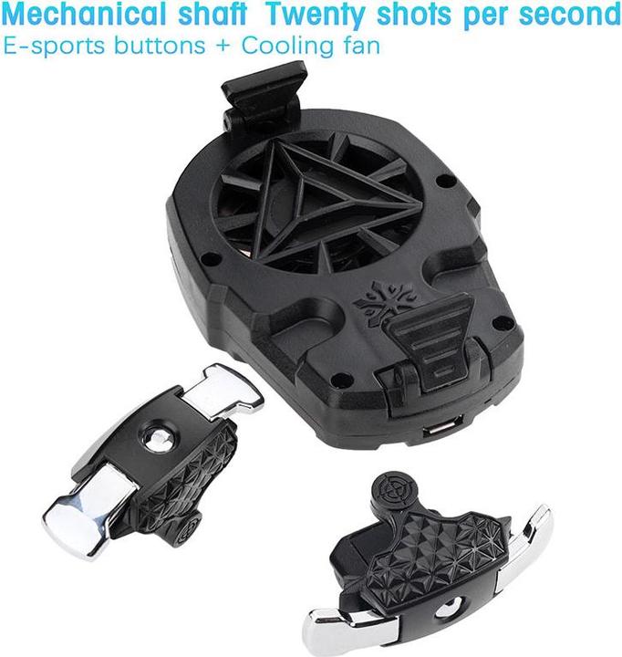 Immagine prodotto Plutoos Z02 PUBG Aim Taste Shooter Trigger - Mobile Game Schiesstaste für Smartphone