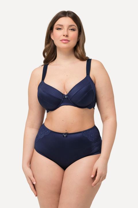 Produktbild Ulla Popken Bügel-BH, Softschalen, Satin, Spitze, Cup B - F (95 E)