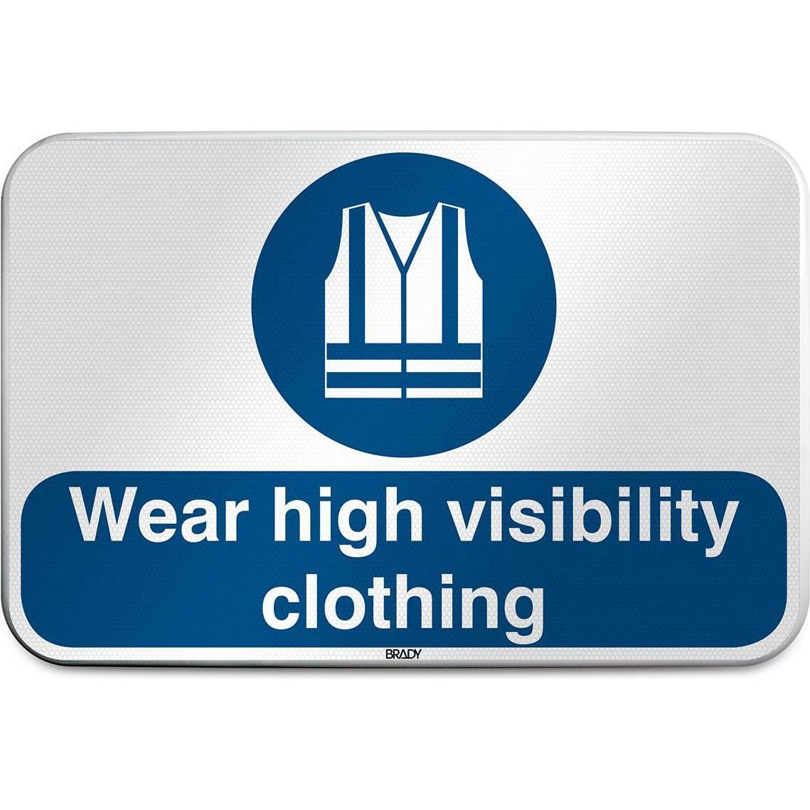 Brady, Sicherheitskennzeichnung, ISO Safety Sign - Wear high