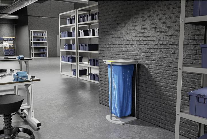 Immagine prodotto Hailo ProfiLine MSS XXXL, portarifiuti, 120 litri (120 l)