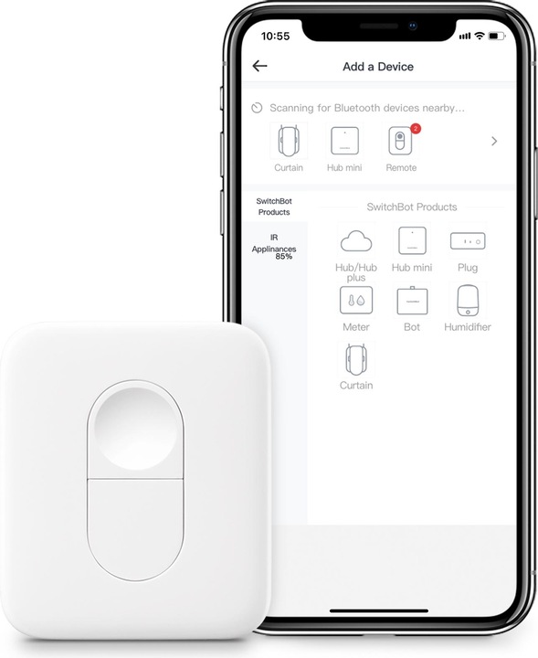Actual product image SwitchBot Universal Remote (Universal remote control, Wi-Fi)