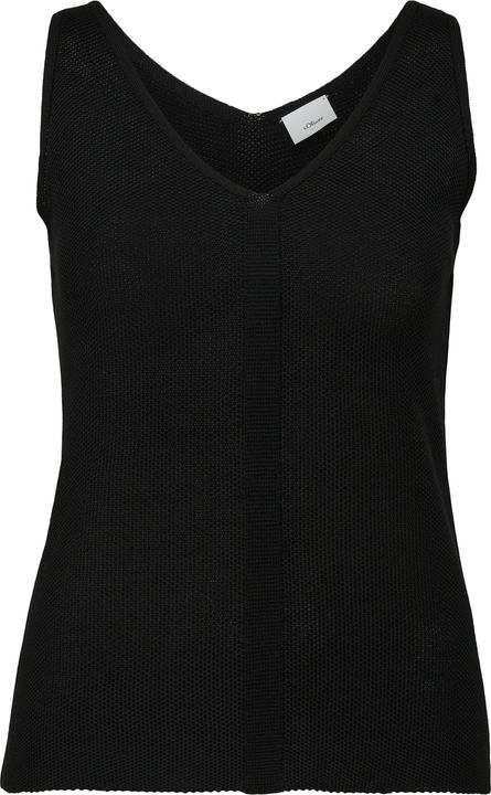 Produktbild s.Oliver Strickpullunder Stricktop mit Lochstruktur (42)