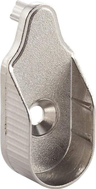 Produktbild Grimme Schrankrohrlager Oval 1 für Schrankrohr, 2 Stützzapfen ø 5 mm, Zink vernickelt