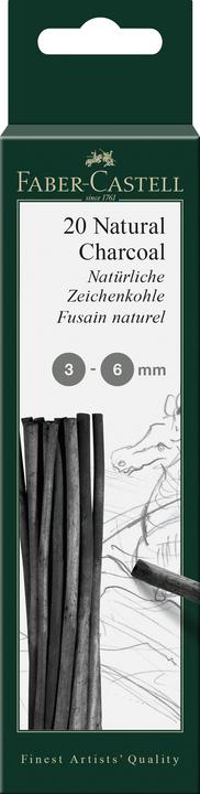 Image du produit Faber-Castell PITT Carbone monochrome (Dur, 12 x)