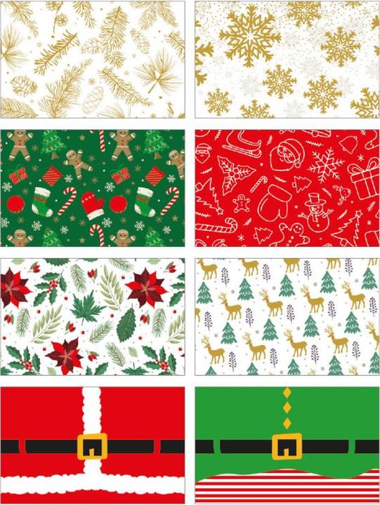 Actual product image Decora Gebäckschachtel Weihnachten, 8 Stück
