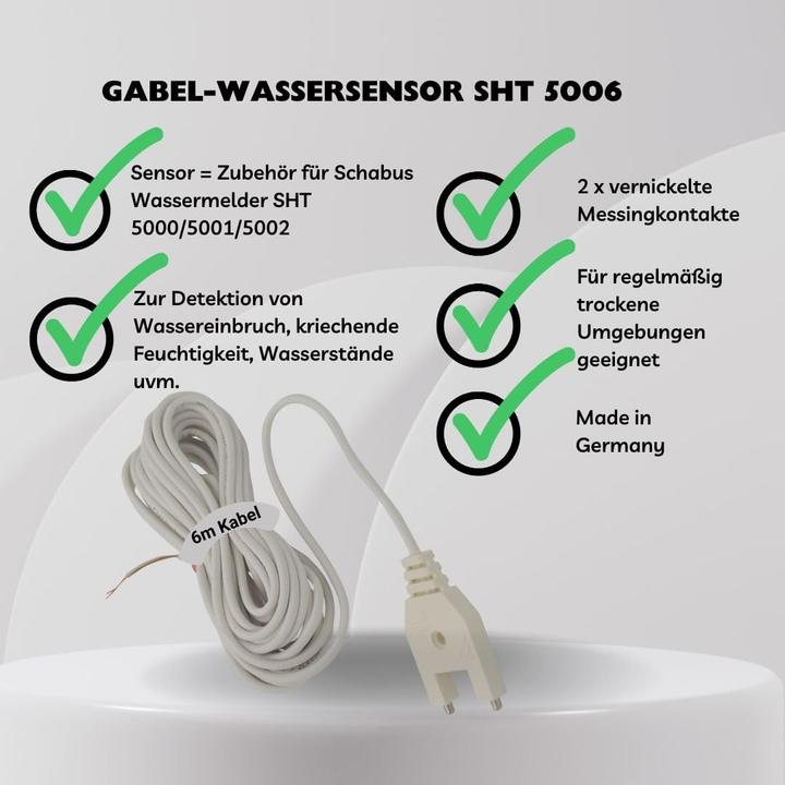 Produktbild Schabus Zusatzsensor für Wassermelder