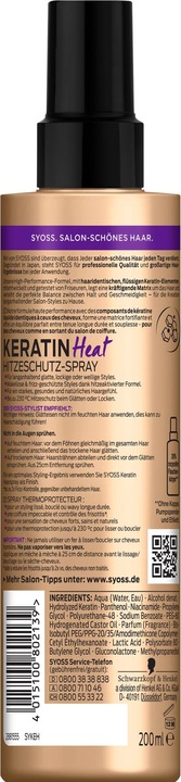 Immagine prodotto Syoss Calore alla cheratina (200 ml)