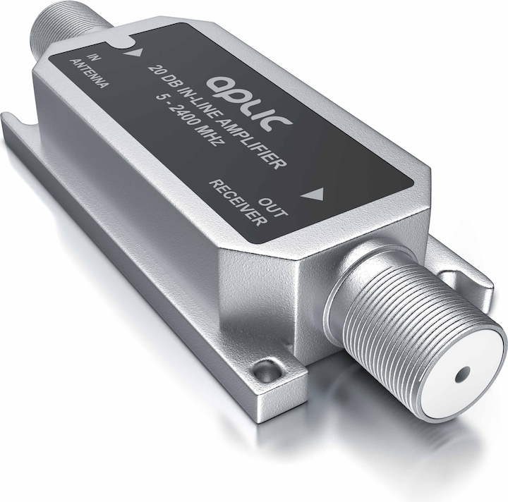 Immagine prodotto Aplic Amplificatore in linea, amplificatore di linea satellitare, amplificatore SAT in linea 5 - 2400 (Amplificatore)