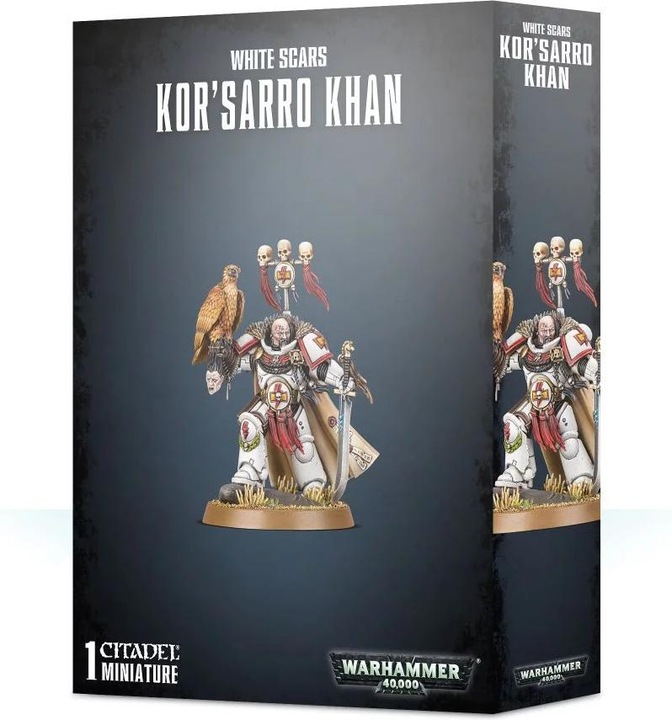 Productafbeelding Games Workshop Warhammer 40k - Witte littekens Kor'Sarro Khan (Plastic)