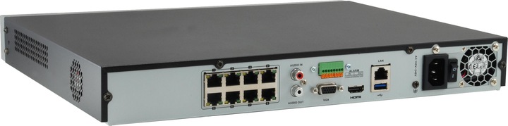 Actual product image LevelOne NVR-0508 8 Channel PoE Network Video Recorder 8 PoE Outputs H.265/264 (Network Video Recorder (NVR))