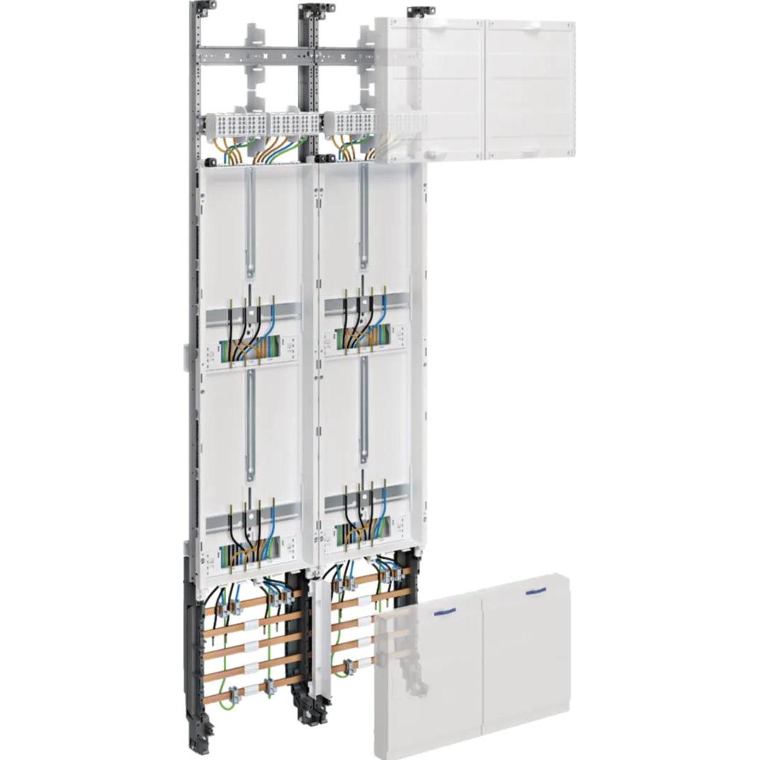 Hager, Alimentazione Di Sistema, Vano Completo ZK52P7K 4Z 1350Mm 2 Vani