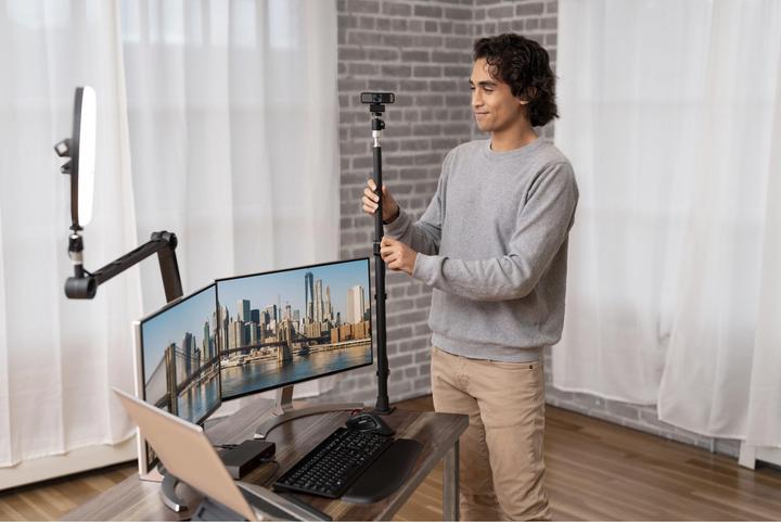 Actual product image Kensington Telescopic mount with C-clamp A1000