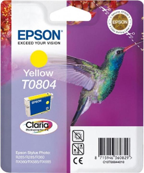Actual product image Epson T0804 Claria Photographic (Y)