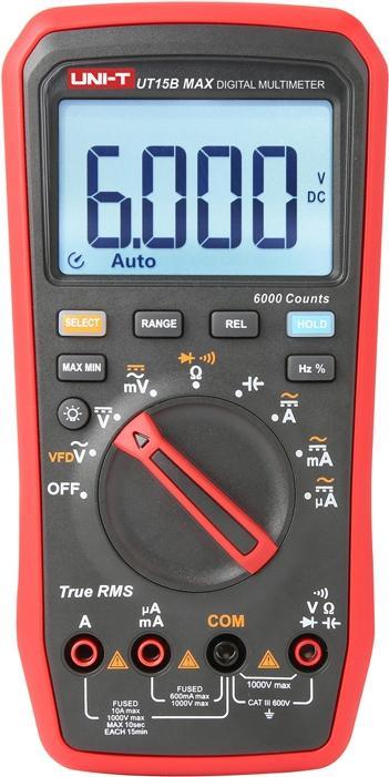 Produktbild Uni-T True RMS UT15B MAX Digital Multimeter (Hand-Multimeter)