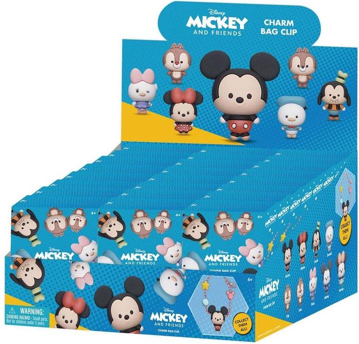 Produktbild Monogram Int. Disney Charm PVC-Taschenanhänger Mickey & Friends Display (24)
