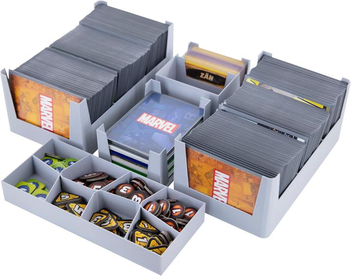 Actual product image Feldherr HSCA090P09 - Half-Size Case 90 for Marvel Champions: The Card Game - Basic Game (Foam material, Plastic)