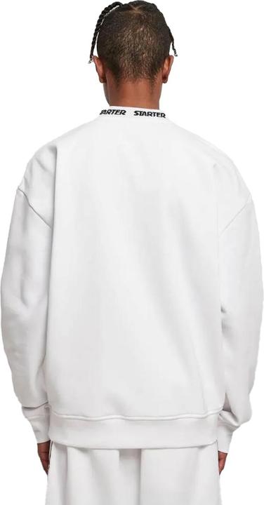 Produktbild Starter Sweatshirt mit geripptem Jacquard Rundhalsausschnitt (L)