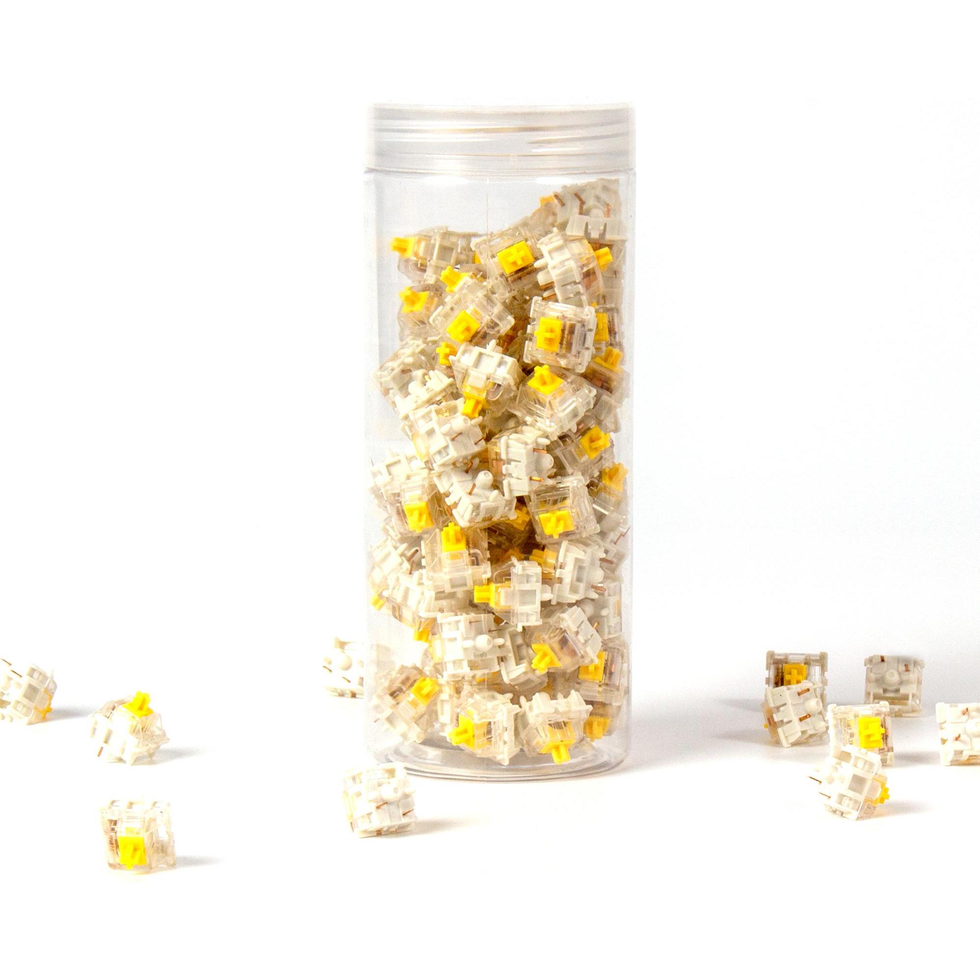 Keychron KEY-G49, Accessori per mouse + tastiere, Giallo