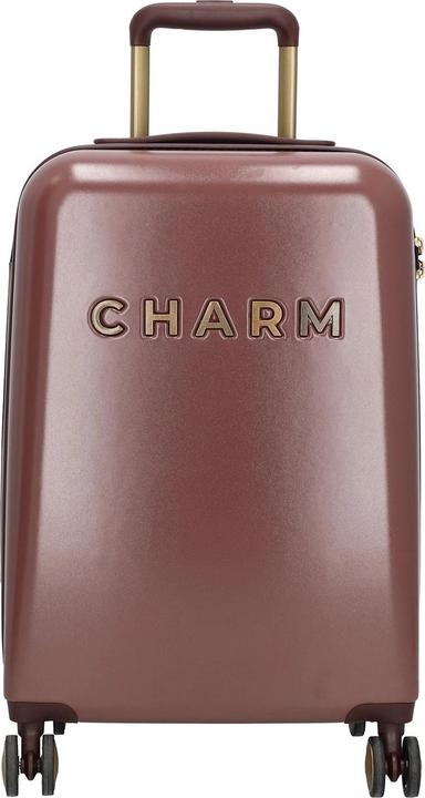 Immagine prodotto Charm Charme London Schönes Reisegepäck Set - 2 - TSA Slot - Bordeaux rot (35 l)