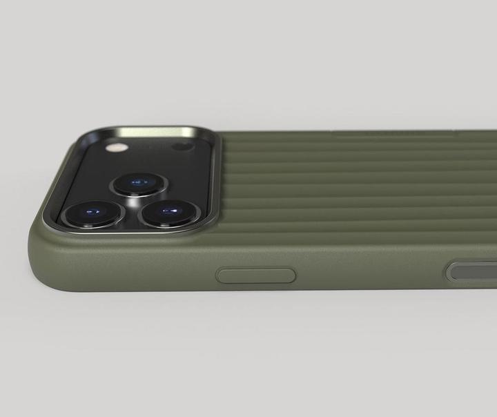Actual product image Nudient Bold MagSafe Case Apple iPhone 17 Pro Max Olive Green (Apple iPhone 17 Pro Max)