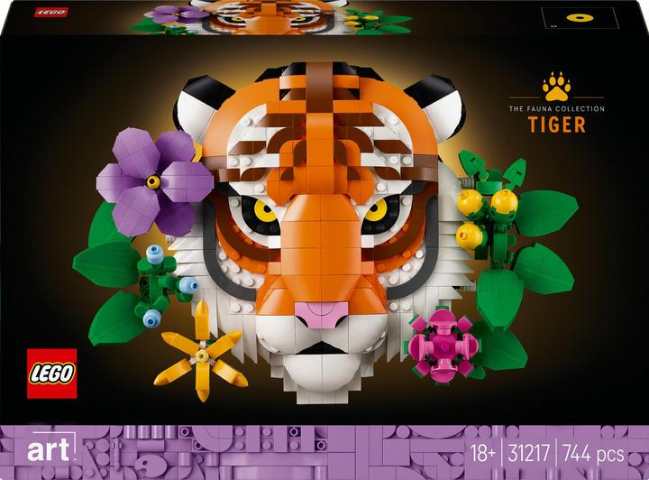 LEGO Fauna Collection - Tiger (31217, LEGO Art)