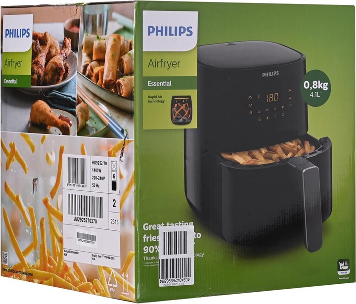 Produktbild Philips Airfryer HD9252/70 EU-Version (EU-Stecker)