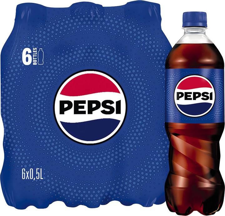Actual product image Pepsi Regular (6 x 50 cl)