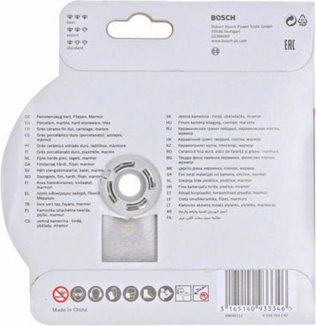 Produktbild Bosch Professional Zubehör X-LOCK Diamanttrennscheibe Standard for Ceramic 110 x 22,23 x 1,6 x 7,5
