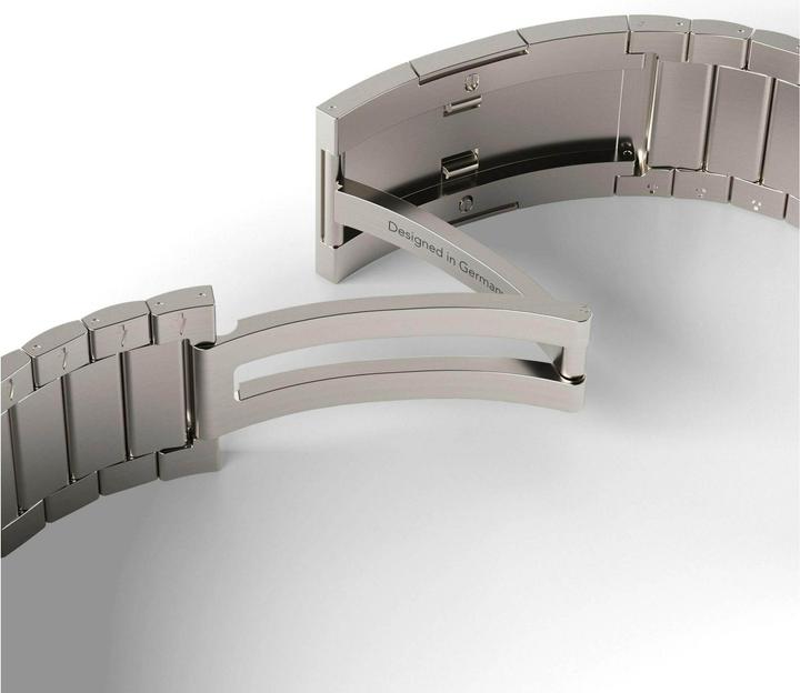 Actual product image Vonmählen Edelstahl Gliederarmband Pro für Apple Watch 44/45/46/49mm, wüstensand (Stainless steel, Stainless steel)