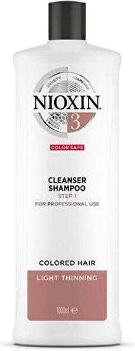 Immagine prodotto Nioxin Sistema 3 Shampoo detergente per capelli fini e diradati dal colore (300 ml)