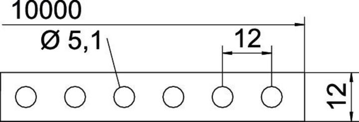 Produktbild OBO Bettermann OBO BETT, Montageband bandverzinkt MZ029 LI12 FS (12 mm)