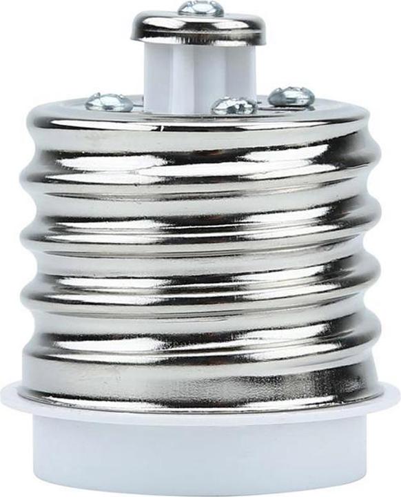 Actual product image Intirilife E27 to E40 Lamp Base Adapter