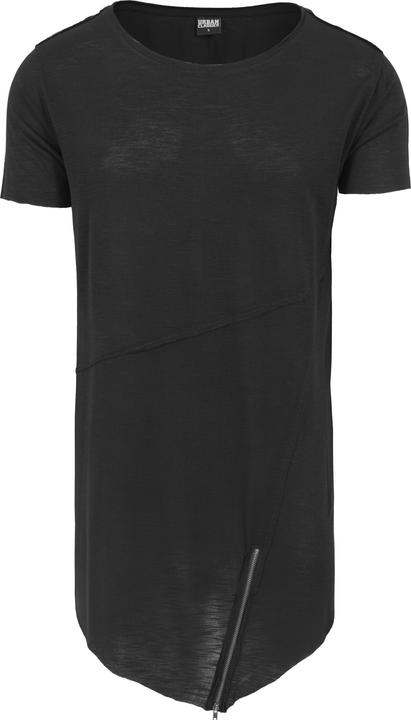 Produktbild Urban Classics Long Open Edge Front Zip Tee (XS)