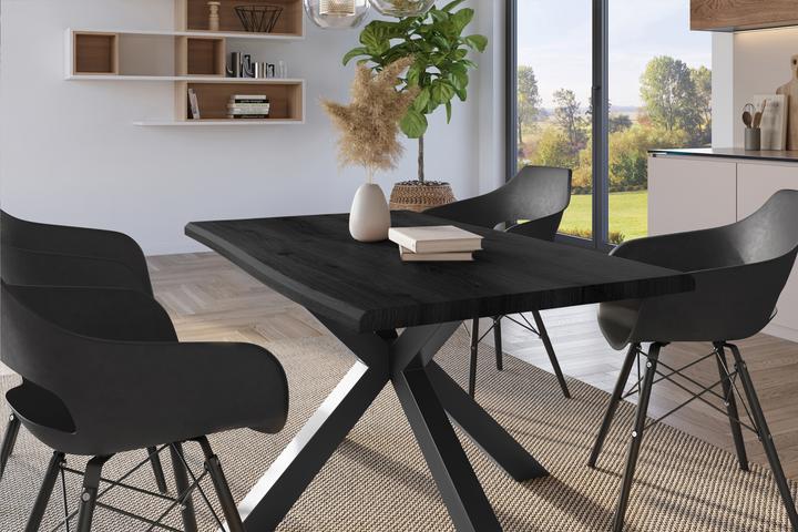 Image du produit SAM JULIUS Baumkante massiv Mdf (140 x 80 x 77 cm)