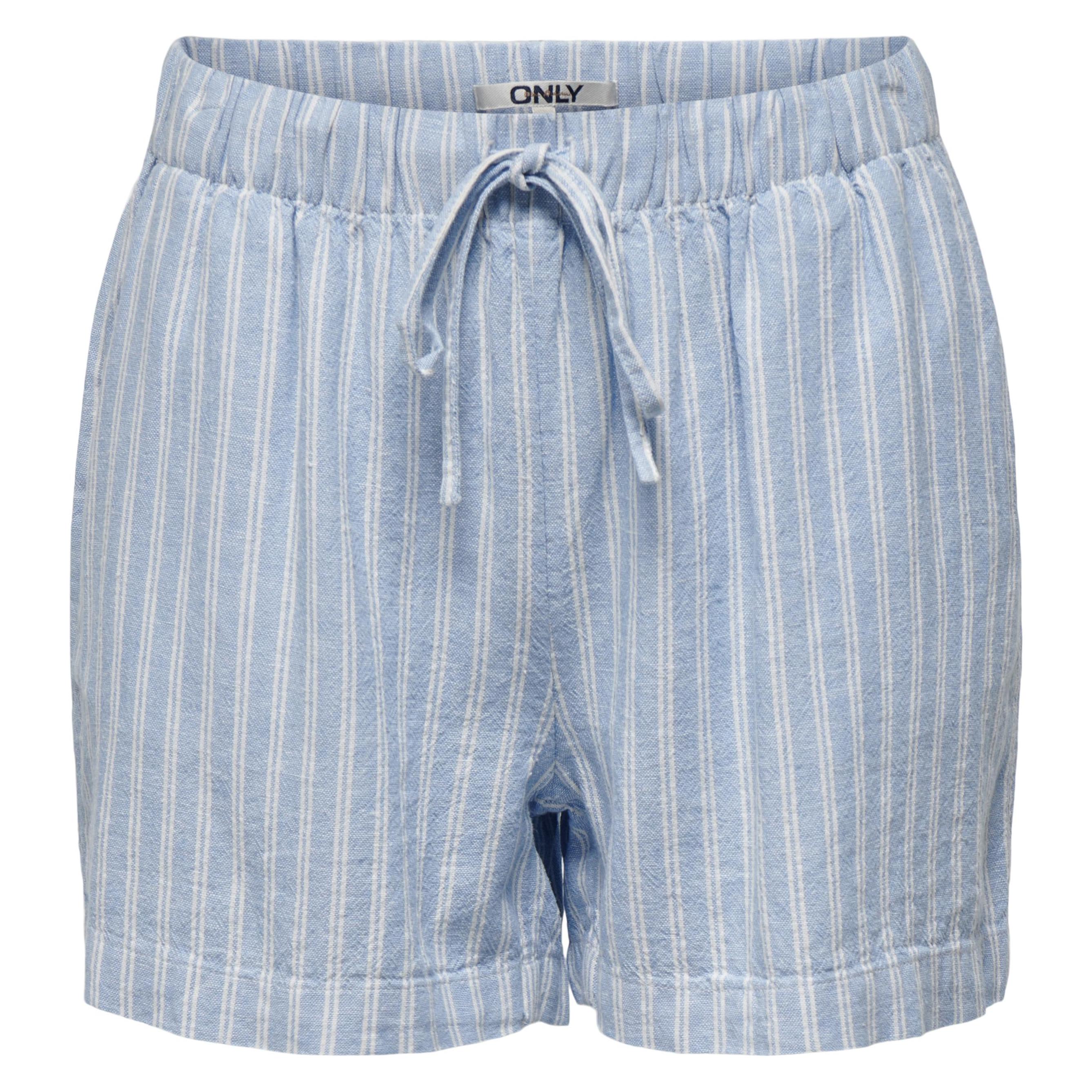 Only, Damen, Shorts, Normal Geschnitten Mittlere Taille Shorts, Grün, (S)