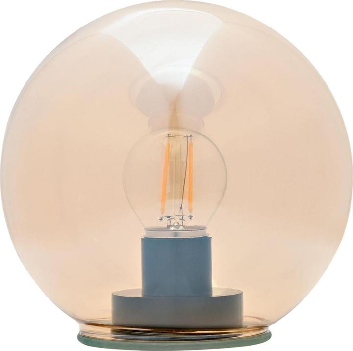 Hestia Clear Glass Ball with LED Lights - Large