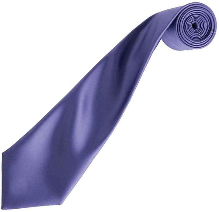 Actual product image Premier Unisex Adult Colours Satin Tie