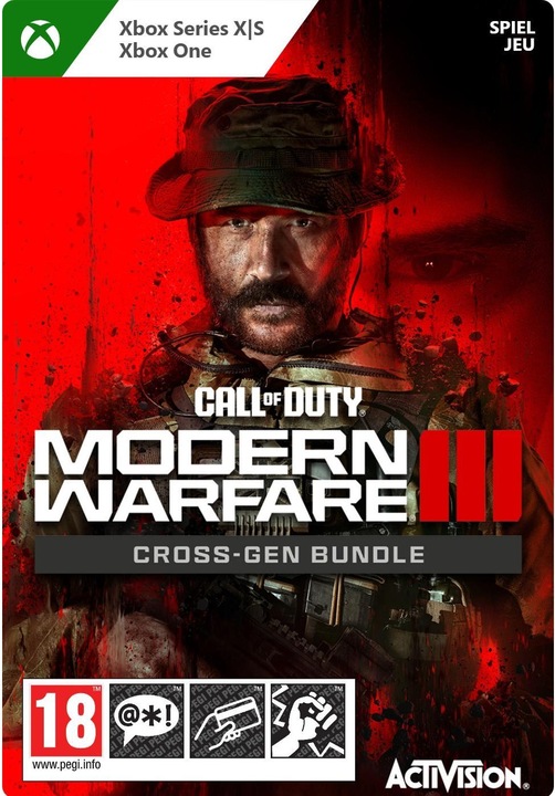 Image du produit Microsoft Xbox Call of Duty Modern Warfare III Cross-Gen Bundle COMBO Download Code (Xbox One S, Xbox Series X)