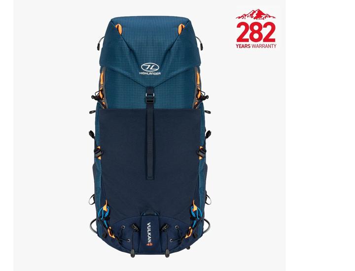 Immagine prodotto Highlander Rucksack Vulkan Rucksack Navy 45 Liter - Blau (45 l)