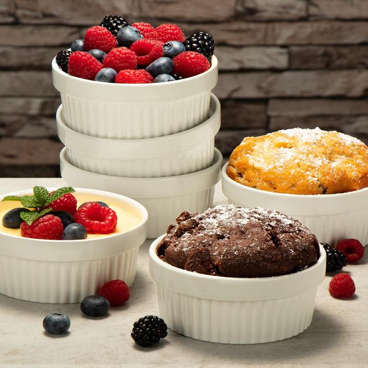 Produktbild Com-four Soufflé- und Dessertförmchen, 12 Stück