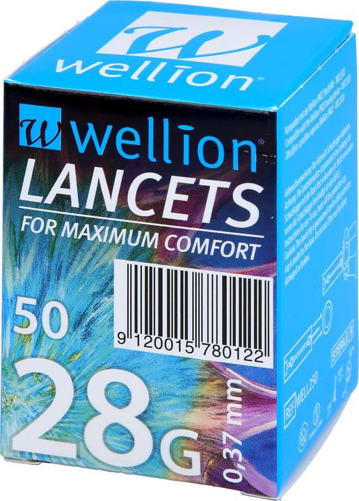 Actual product image Wellion Lancets 28G 50 Lancets (Lancets)