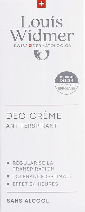 Actual product image Widmer Louis Deo Creme Antiperspirant parfumiert 40 ml (Crème, 40 ml)