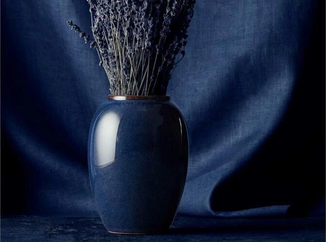 Actual product image Bitz Vase 50 cm, Blue (1x)