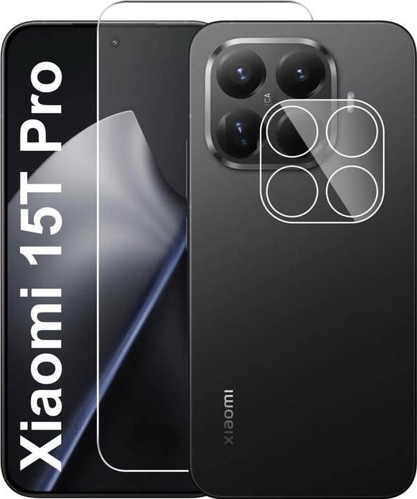 Cover-Discount Xiaomi 15T Pro - Set Panzerglas Display und Kamera (2 pz., Xiaomi 15T Pro)