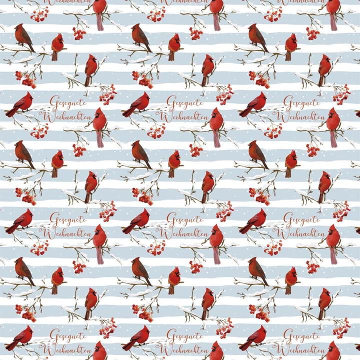 Produktbild Geschenkpapier »Gesegnete Weihnachten« (Geschenkpapier, 10 x)